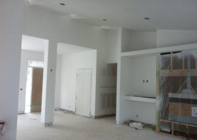 Drywall installation BBWCS