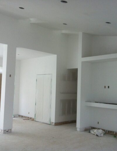 Drywall installation BBWCS
