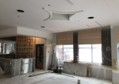 Residential renovation drywall