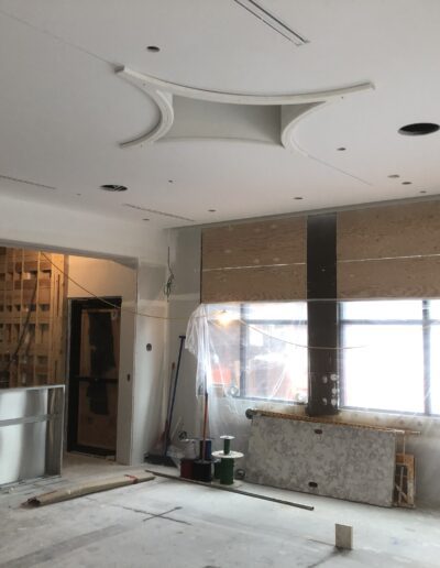 Residential renovation drywall